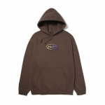 HUF Loose 98 Hoodie Coffee - Suurus L (PF00634-COFFEE Džemprid)