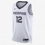 Nike Dri-FIT NBA Swingman Jersey Memphis Grizzlies Association Edition 2022/23 - Suurus Ja Morant - Suurus L (DN2082-100 T-s&auml;rgid)