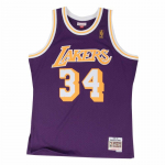 Mitchell & Ness NBA Swingman Jerseys Los Angeles Lakers - Suurus Shaquille O'Neal #34 - Suurus L (SMJYGS18178-LALPURP9 T-s&auml;rgid)