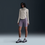 Nike Wmns Slim 1/2-Zip Long-Sleeve Logo Top - Suurus L (FV7821-104 Džemprid)