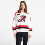 adidas Os Sports Jersey White/ Sandy Pink/ Better Scarlet - Suurus L (KS6458 T-s&auml;rgid)