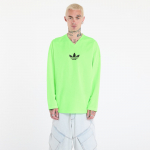 adidas Adicolor Mesh Long Sleeve Tee Signal Green/ Black - Suurus L (JW8379 T-s&auml;rgid)