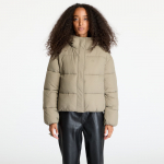 Calvin Klein Jeans Logo Short Hooded Puffer Jacket Gray - Suurus L (J20J224112 PAV Joped)