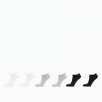 adidas Liner Socks 6-Pack White/ Medium Grey Heather/ Black - Suurus L (JW5338 Sokid)
