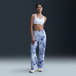 Nike Sportswear Collection Women's Mid-Rise Jacquard Track Pants White/ Hyper Royal/ White - Suurus L (HF9588-100 P&uuml;ksid)