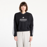 adidas Wmns Tiro Cut 3 Stripes Fleece Sweatshirt Black/ White - Suurus L (JN2673 Džemprid)