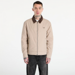 FRED PERRY Cotton Caban Jacket Warm Oat - Suurus L (J8535 Z19 Joped)