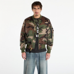 Alpha Industries MA-1 Base Flight Jacket Camo Wdl Camo 65 - Suurus L (756111C-408 Joped)