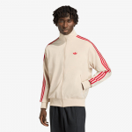 adidas Firebird Track Top Crystal Linen/ Better Scarlet - Suurus L (KE1643 Džemprid)