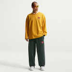 Nike Solo Swoosh Men's Fleece Open-Hem Pants Black Spruce/ White - Suurus L (IO0675-317 P&uuml;ksid)