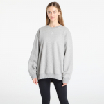 adidas Essentials Fleece Long Oversized Crew Sweatshirt Medium Grey Heather - Suurus L (IY4998 Džemprid)