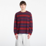 adidas 90S Alternative Sport Long Sleeve Stripe Waffle T-Shirt Aurora Ruby - Suurus L (KS6847 T-s&auml;rgid)