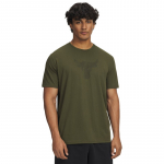 Under Armour Project Rock Brahma Bull SS Expedition Green - Suurus L (1383191-308 T-s&auml;rgid)