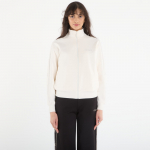 GUESS Octavia High Neck Full-Zip Sweat White Glam - Suurus L (V5BQ15KCX22-G027 Džemprid)