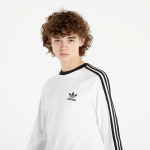adidas 3-Stripes Long Sleeve Tee White - Suurus L (IA4879 T-s&auml;rgid)