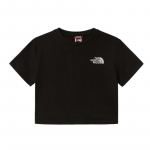 The North Face Wmns Crop Tee Black - Suurus L (NF0A55AOJK31 T-s&auml;rgid)