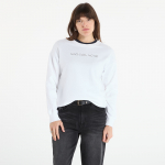Michael Kors Mk Shdw Embssed Logo Crew White - Suurus L (MR651Z64MY 100 Džemprid)