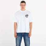 AllSaints Orlando Logo Print Oversized T-Shirt Ashen White - Suurus L (M066PC-7266 T-s&auml;rgid)