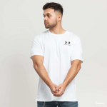 Under Armour Sportstyle Left Chest SS Tee White - Suurus L (1326799-100 T-s&auml;rgid)