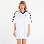 Sukienka adidas Adicolor Football Jacquard Oversize Dress White/ Black - Suurus L (KB8153 Kleidid)