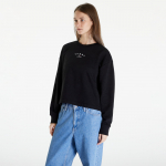 Tommy Jeans Essential Logo 2 Relaxed Fit Crewneck Black - Suurus L (DW0DW18143 BDS Džemprid)