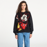 Desigual Hello Mickey Sweatshirt Black - Suurus L (25WWSK142000 Džemprid)