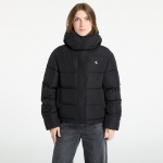 puchowa Calvin Klein Jeans Matte Monologo Short Jacket Black - Suurus L (LV047D513G UB1 Joped)
