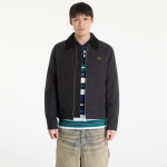 FRED PERRY Cotton Caban Jacket Black - Suurus L (J8535 198 Joped)