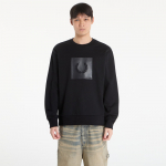 FRED PERRY Box Graphic Sweatshirt Black/ Anchorgrey - Suurus L (M2425 U73 Džemprid)
