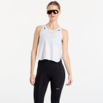 Nike AeroSwift Women's Dri-FIT ADV Cropped Running Tank Top Off White/ Black - Suurus L (IF3647-101 T-s&auml;rgid)