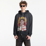 AllSaints Roque Zip Hoody Washed Black - Suurus L (M027NE Washed Black Džemprid)