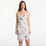Sukienka GUESS Sl Linda Mini Slip Dress Ribbon Floral Print - Suurus L (W6GK27W1816-PMI9 Kleidid)