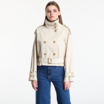 Tommy Hilfiger Cotton Crop Trench Jacket Light Silt - Suurus L (WW0WW50768 ACU Joped)