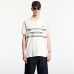 Fred Perry Fred Perry Graphic Polo Shirt Ecru - Suurus L (M2465 560 T-s&auml;rgid)