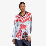 adidas x Coca Cola Mash Up Smocked Jersey White/ Multicolor - Suurus L (KY7547 T-s&auml;rgid)