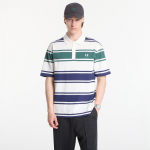 Fred Perry Relaxed Striped Polo Shirt Beige - Suurus L (M2466 129 T-s&auml;rgid)