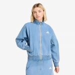 adidas Stadium Washed Denim Loose Fit Jacket Crystal Sky - Suurus L (KV0625 Joped)