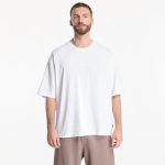 Jordan Flight Men's Oversized T-Shirt White - Suurus L (IO0049-100 T-s&auml;rgid)