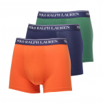 Bokserki Ralph Lauren Classic Trunk-3 Pack Multicolor - Suurus L (714830299214 L&uuml;hikesed p&uuml;ksid)