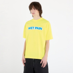 PLEASURES Wet Pain T-Shirt Neon Yellow - Suurus L (P25SP066 YELLOW T-s&auml;rgid)