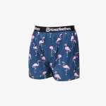 Bokserki Horsefeathers Frazier Boxer Shorts Blue/ Flamingos Print - Suurus L (AM166J L&uuml;hikesed p&uuml;ksid)