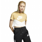 Nike Wmns Sportswear Heritage Short Sleeve Top - Suurus L (AR2513-133 T-s&auml;rgid)