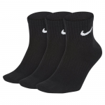 Nike Everyday Lightweight Training Ankle kojinės (3 poros) - Suurus L (SX7677-010 Sokid)