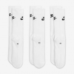 Nike Sportswear Everyday Essential Crew Socks 3 Pairs - Suurus L (DX5025-100 Sokid)
