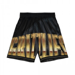 Mitchell & Ness NBA Big Face 4.0 Fashion Short Vancouver Grizzlies Black - Suurus L (PSHR1259-VGRYYPPPBLCK L&uuml;hikesed p&uuml;ksid)