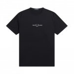 Fred Perry Embroidered SS laisvalaikio T-Shirt - Suurus M (M4580-102 )