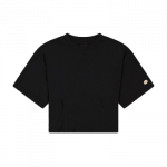 Champion Wmns Small Logo SS laisvalaikio T-Shirt - Suurus M (115650-KK001 T-s&auml;rgid)