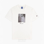 Champion Vintage Sports Icons Print Crewneck Tee White - Suurus M (214617-WW001-WHT T-s&auml;rgid)