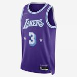 Nike NBA Los Angeles Lakers City Edition Dri-FIT Swingman Jersey Anthony Davis - Suurus M (DB4032-505 T-s&auml;rgid)