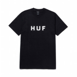 HUF Essentials OG Logo T-Shirt Black - Suurus M (TS01752-BLACK T-s&auml;rgid)